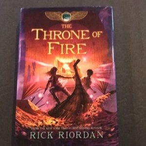 The Throne of Fire book